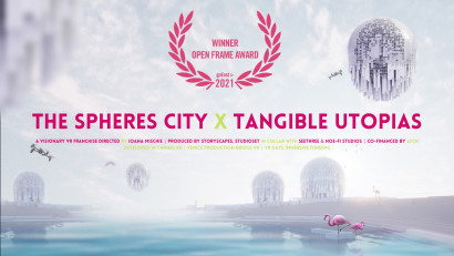 The Spheres City x Tangible Utopias, franciza VR regizată de Ioana Mischie, c&acirc;știgă prestigiosul Open Frame Award, la goEast Film Festival 2021