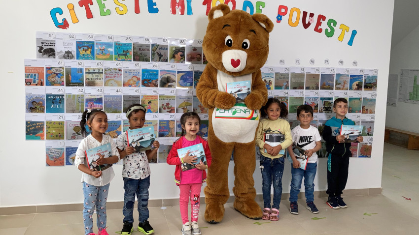 Cu ocazia Zilei Copilului, Asociația OvidiuRo și Catena oferă 120.000 de cărți preșcolarilor din medii defavorizate și tuturor educatorilor din România