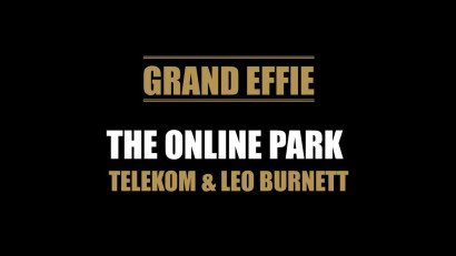 EFFIE 2021: The Online Park//Telekom, Grand Effie. Telekom Romania, Clientul Anului. Leo Burnett, Agentia Anului