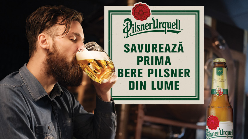 Pilsner Urquell, prima bere tip pilsner din lume -  același gust, acum într-un nou ambalaj