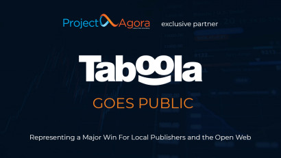 Partener strategic al Project Agora, Taboola devine companie publică - un pas important pentru editorii web locali