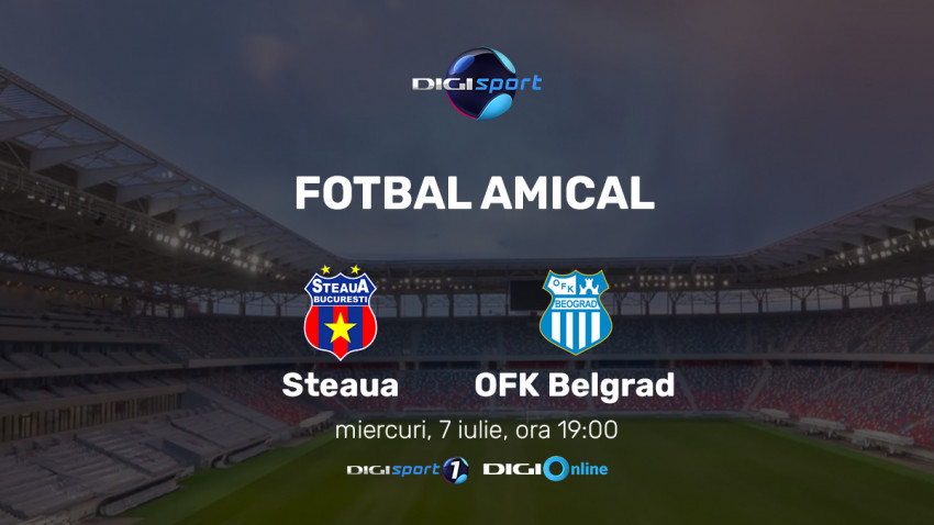 Meci de poveste pentru inaugurarea oficială a stadionului Ghencea, în direct, la Digi Sport