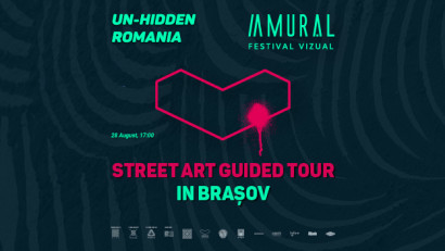 Un-hidden Romania &ndash; street art tur &icirc;n Brașov.&nbsp;Descoperă picturi murale recente și captivante din Brașov, &icirc;n turul de artă stradală Un-hidden Romania