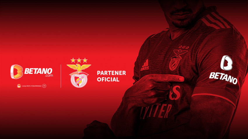 BETANO.com devine partenerul oficial al Clubului de Fotbal Benfica Lisabona