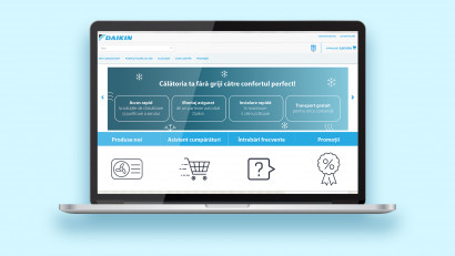 Daikin Rom&acirc;nia lansează propriul magazin online și devine primul producător de sisteme de aer condiționat care se adresează direct consumatorilor