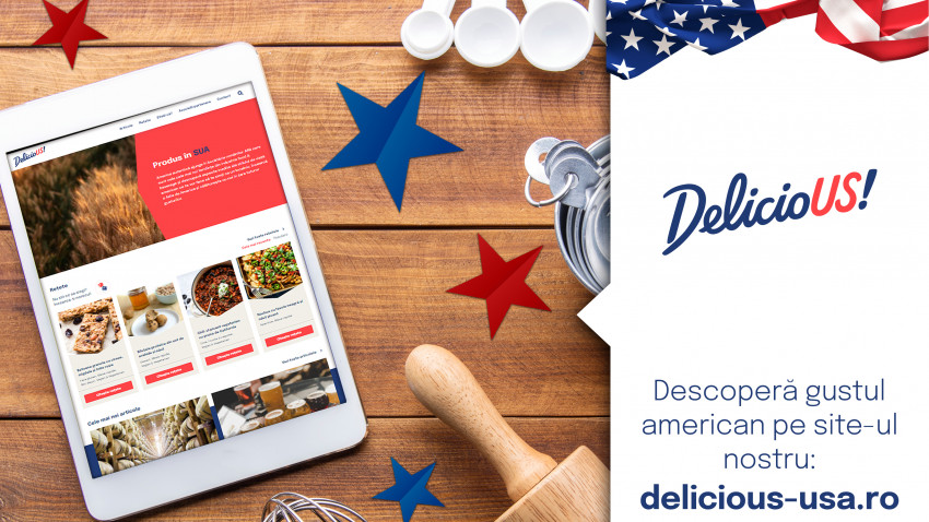 Kooperativa 2.0 și Departamentul de Agricultură al Statelor Unite anunță lansarea DelicioUS! - platforma ce aduce gustul Americii autentice în bucătăria românilor