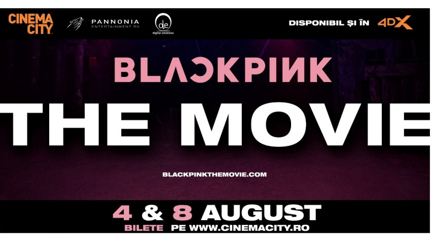 BLACKPINK, trupa de fete care a spart toate recordurile online, vine la Cinema City