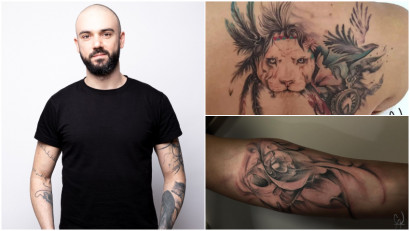 [Arta pielii] Dragoș Statie: Oric&acirc;t de dificili pot fi oamenii, am realizat că cel mai dificil este să &icirc;ți tatuezi persoanele apropiate