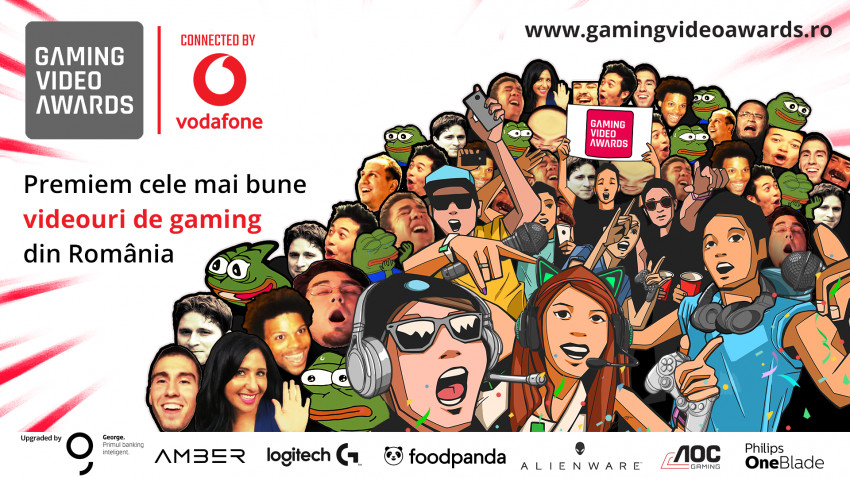 60 de creatori de conținut de gaming locali concurează pentru votul publicului la Gaming Video Awards