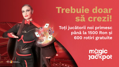 Rusu+Borțun a lansat campania de comunicare a brandului Magic Jackpot