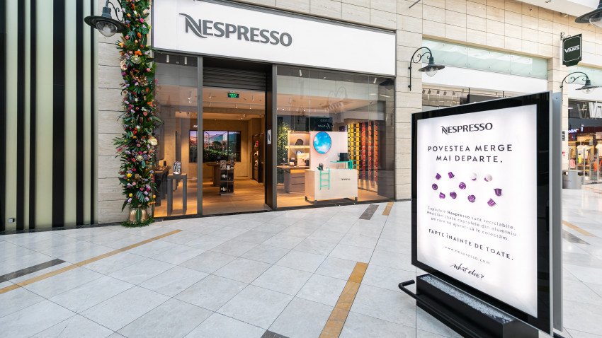 Nespresso deschide un nou boutique în AFI Cotroceni și dezvăluie o experiență unică de consum pentru iubitorii de cafea