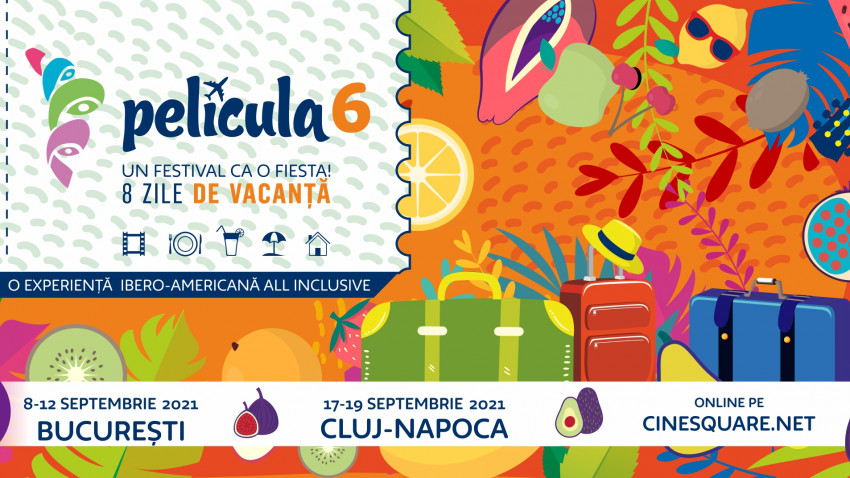 A 6-a ediție Película - O vacanță all inclusive în spațiului latino-american și ieric prin filme și evenimente - în septembrie la București și la Cluj