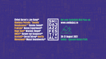 Imaginile se transformă &icirc;n sunete la Smida Jazz Festival, pe 20 și 21 august. Line-up complet și activități &icirc;n aer liber