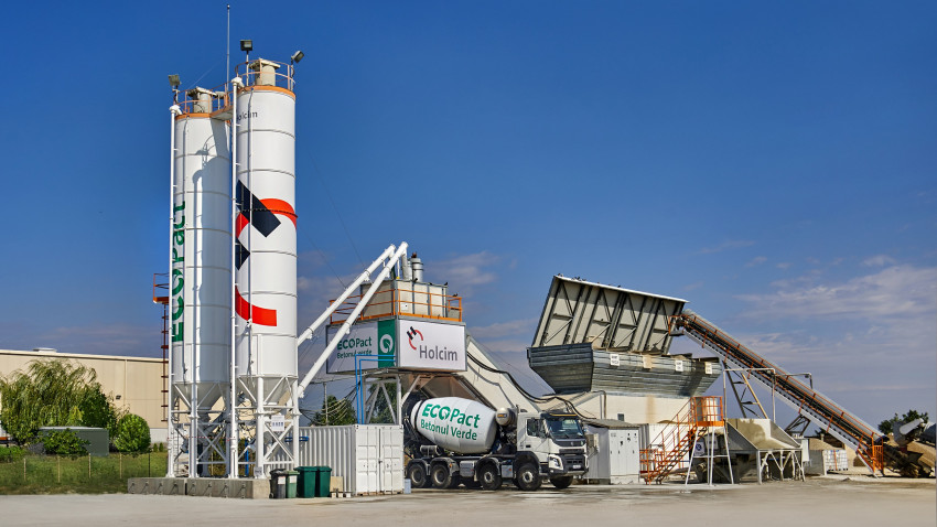 Holcim România deschide o nouă stație ecologică de betoane, în Ilfov. Compania accelerează tranziția către un mediu construit mai verde
