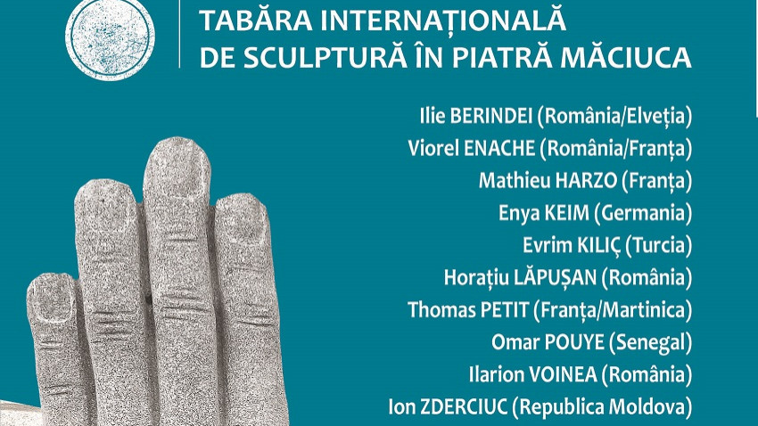 Cea de-a treia ediție a Taberei Internaționale de Sculptură în Piatră Măciuca, între 5 – 25 septembrie