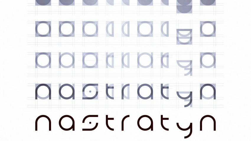 This is how geometric shapes become a logo - Nastratyn - Logo & Visual Identity