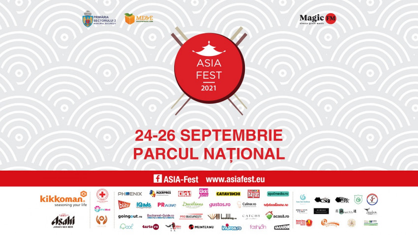Azi începe cea de-a opta ediție a ASIA Fest, în Parcul Național din București