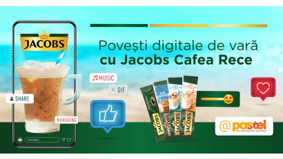 pastel a stat la povești digitale de vară cu Jacobs Cafea Rece