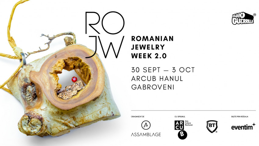 Începe Romanian Jewelry Week 2.0  - 191 designeri de bijuterie contemporană, 6 expoziții colective, 6 locații culturale conexe