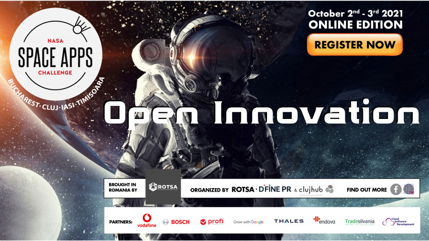 Peste 150 de participanți din România intră în competiția NASA Space Apps Challenge, cel mai mare hackathon din lume dedicat științei
