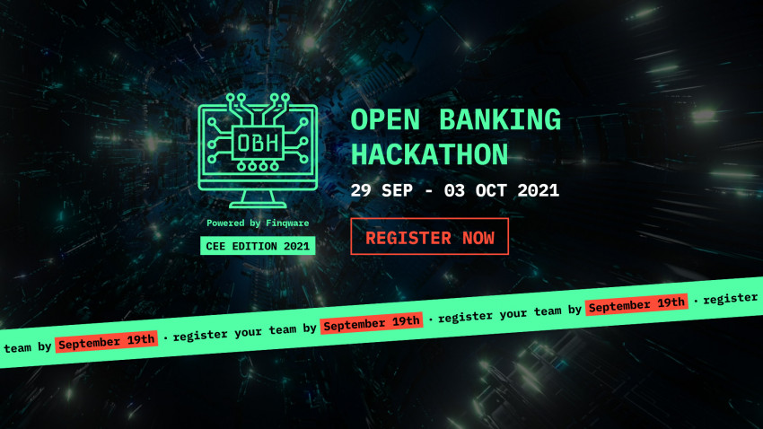 Doar două săptămâni în care vă mai puteți înscrie la Open Banking Hackathon pentru o experiență unică și premii de până la 5.000 €