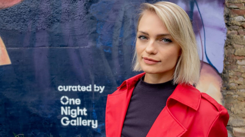 Sorina Topceanu: A fost o provocare să identificam pereții potriviți și să găsim soluții pentru crearea acestor eco graffiti-uri – mușchi, vopsea cu efect de purificare a aerului