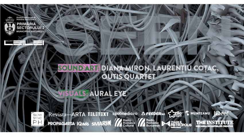 SEEN. Audio performance și visual mapping la Galeria Leilei din București