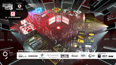Evenimentul central Bucharest Gaming Week:&nbsp;Lansare &icirc;n premieră a unei mașini, competiții de esports și multe premii pentru gameri