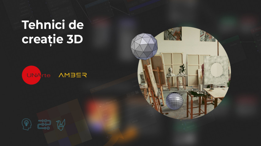 Amber și UNArte: Experții studioului de gaming românesc predau studenților tehnici de creație 3D