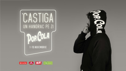 Pop Cola x Inmedio - Castiga un hanorac Pop Cola pe zi, timp de 15 zile