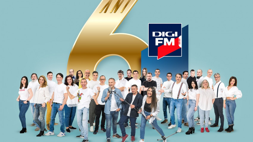 Șase ani de Digi FM alături de Smiley, Claudiu și Melinda Teohari, Radu Paraschivescu și Unguru’ Bulan