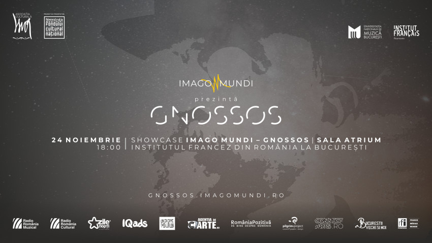 Imago Mundi prezintă „GNOSSOS” – showcase multimedia la Institutul Francez