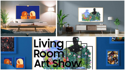 The Frame: Living Room Art Show by Samsung, galeria ta de artă din sufragerie
