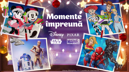 Disney lansează clipul animat de Craciun &icirc;n cadrul campaniei &bdquo;Momente &Icirc;mpreună&rdquo;