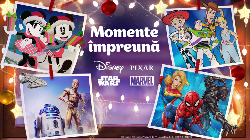 Disney lansează clipul animat de Craciun în cadrul campaniei „Momente Împreună”
