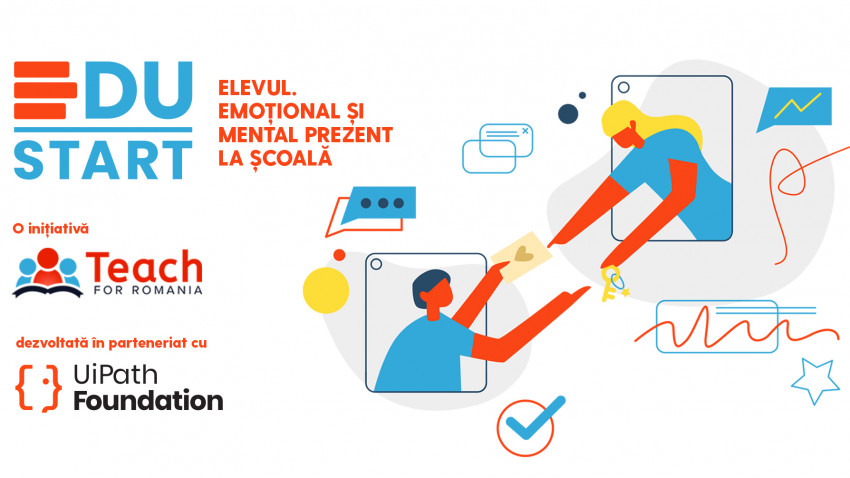 Teach for Romania și UiPath Foundation lansează  EDU START – primul instrument de evaluare a abilităților socio emoționale la elevi, în context școlar
