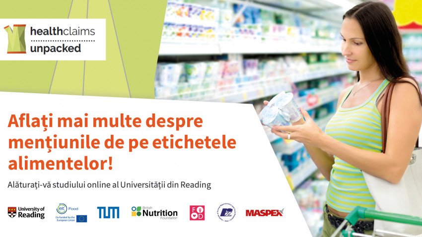 Studiu EIT Food: Mulți români sunt neîncrezători în beneficiile de sănătate de pe ambalajele produselor alimentare. O nouă platformă europeană își propune să simplifice informațiile de pe etichete și să-i ajute să aleagă informat