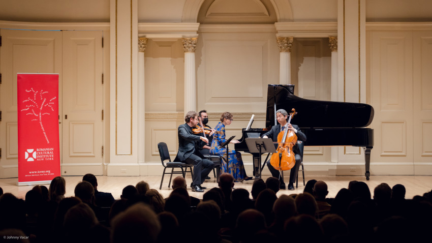 Festivalul SoNoRo a aniversat 15 ani de existență în celebra sală de concert Carnegie Hall din New York