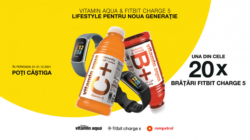 vitamin aqua & Fitbit Charge 5 - Lifestyle pentru noua generație
