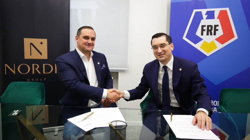 Nordis Group consolidează parteneriatul cu Federația Română de Fotbal prin extinderea colaborării până în 2025