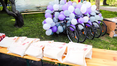 Asociația Imunis, cu ajutorul Fundatiei Superbet, a oferit gratuit inca 22 de biciclete&nbsp;pentru pacienții cu cancer