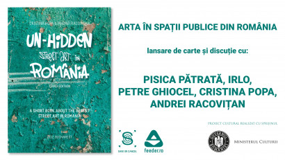 Arta &icirc;n spații publice din Rom&acirc;nia: lansare de carte și expoziție de artă urbană cu ocazia Zilei Culturii Naționale 2022