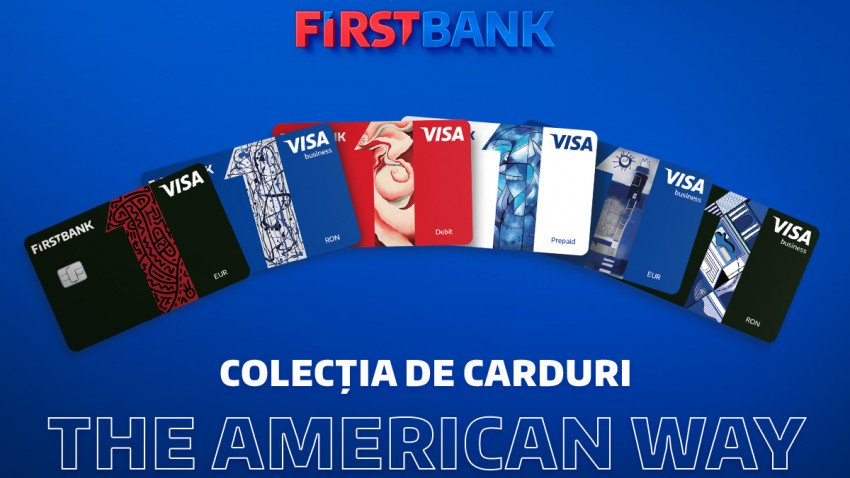 Cheil | Centrade lansează pentru First Bank colecția de carduri inspirată din arta americană