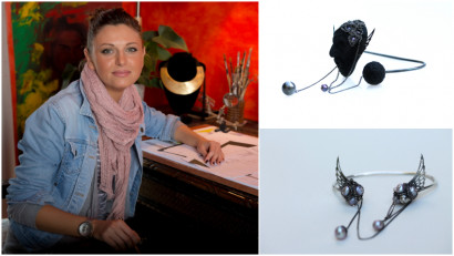 [Design &amp; Strălucire] Maria Filipescu: Primele bijuterii le-am realizat prin clasa a șasea din niște s&acirc;rme găsite prin casă și niște perle șterpelite de la mama
