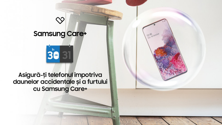 Samsung relansează pachetul Samsung Care+, planul de asigurare pentru device-urile Galaxy
