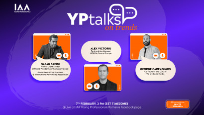 IAA Young Professionals launches YP Talks, a series of global events with top international speakers, designed and implemented by the YP chapters around the world