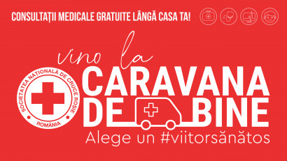 Caravana de Bine a Crucii Roșii Rom&acirc;ne dă startul testărilor medicale gratuite &icirc;n 16 județe din țară