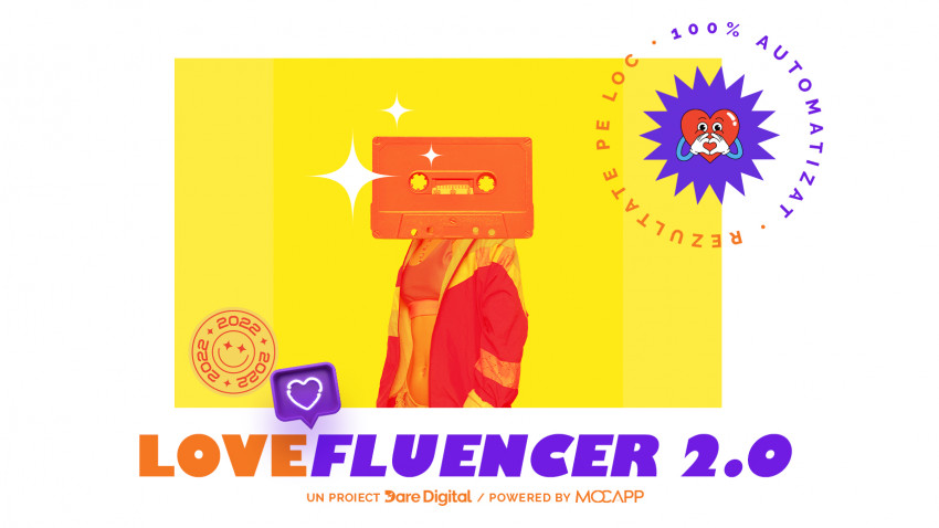 Dare Digital și MOCAPP revin cu LoveFluencer 2.0 – prima aplicație care face lipeala între branduri și influenceri în mod 100% automatizat