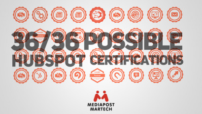 Mediapost Martech obține 36 de certificări&nbsp;HubSpot din 36 posibile