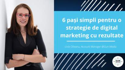 6 pași simpli pentru o strategie de digital marketing cu rezultate